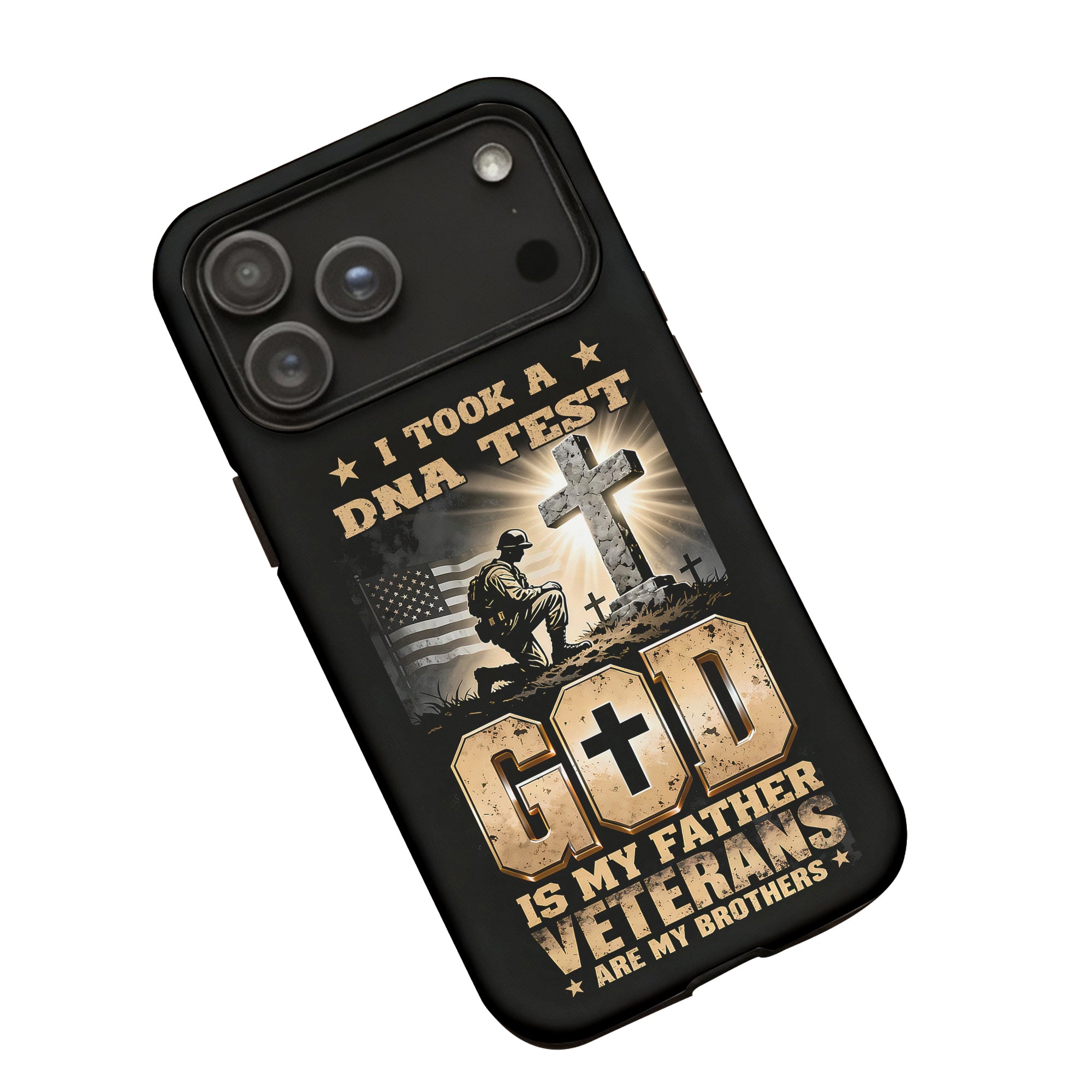 God My Father Veterans My Brothers Phone Case
