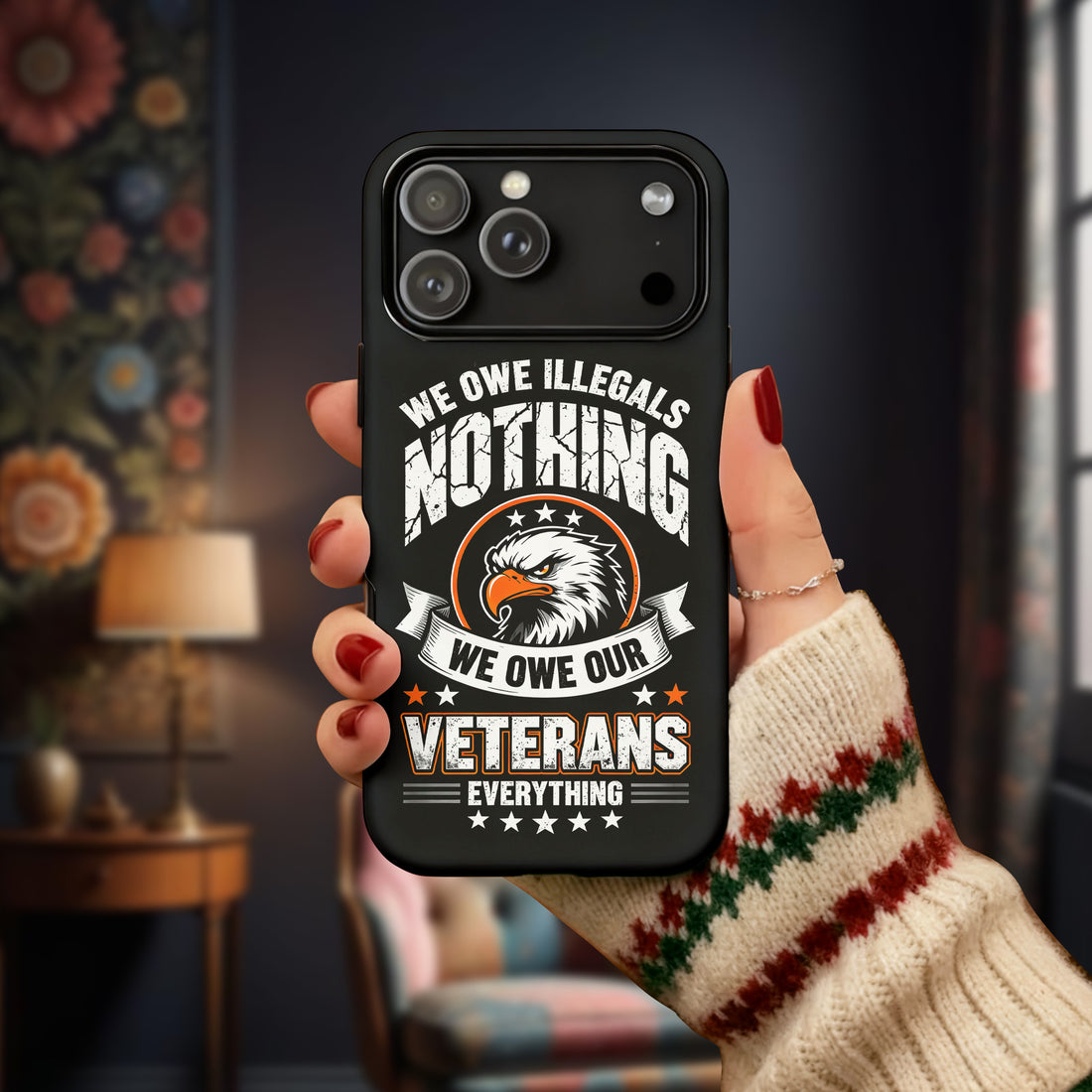 Veterans Deserve Our Deepest Respect Phone Case