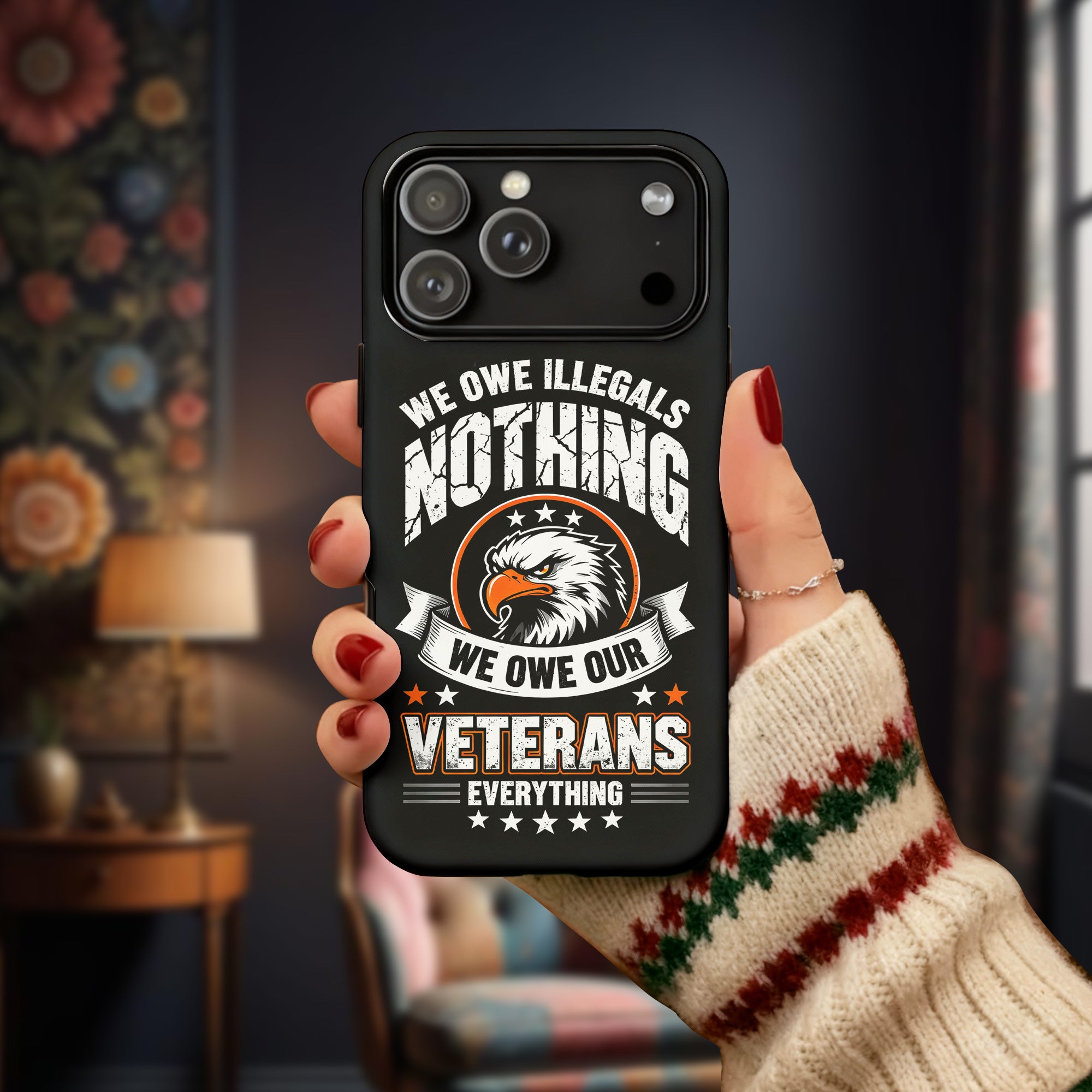 Veterans Deserve Our Deepest Respect Phone Case