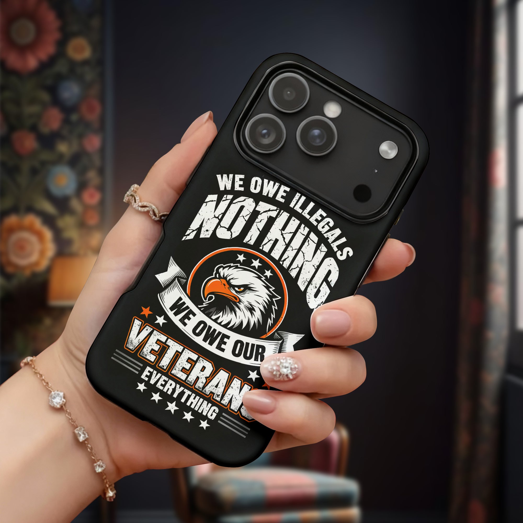 Veterans Deserve Our Deepest Respect Phone Case