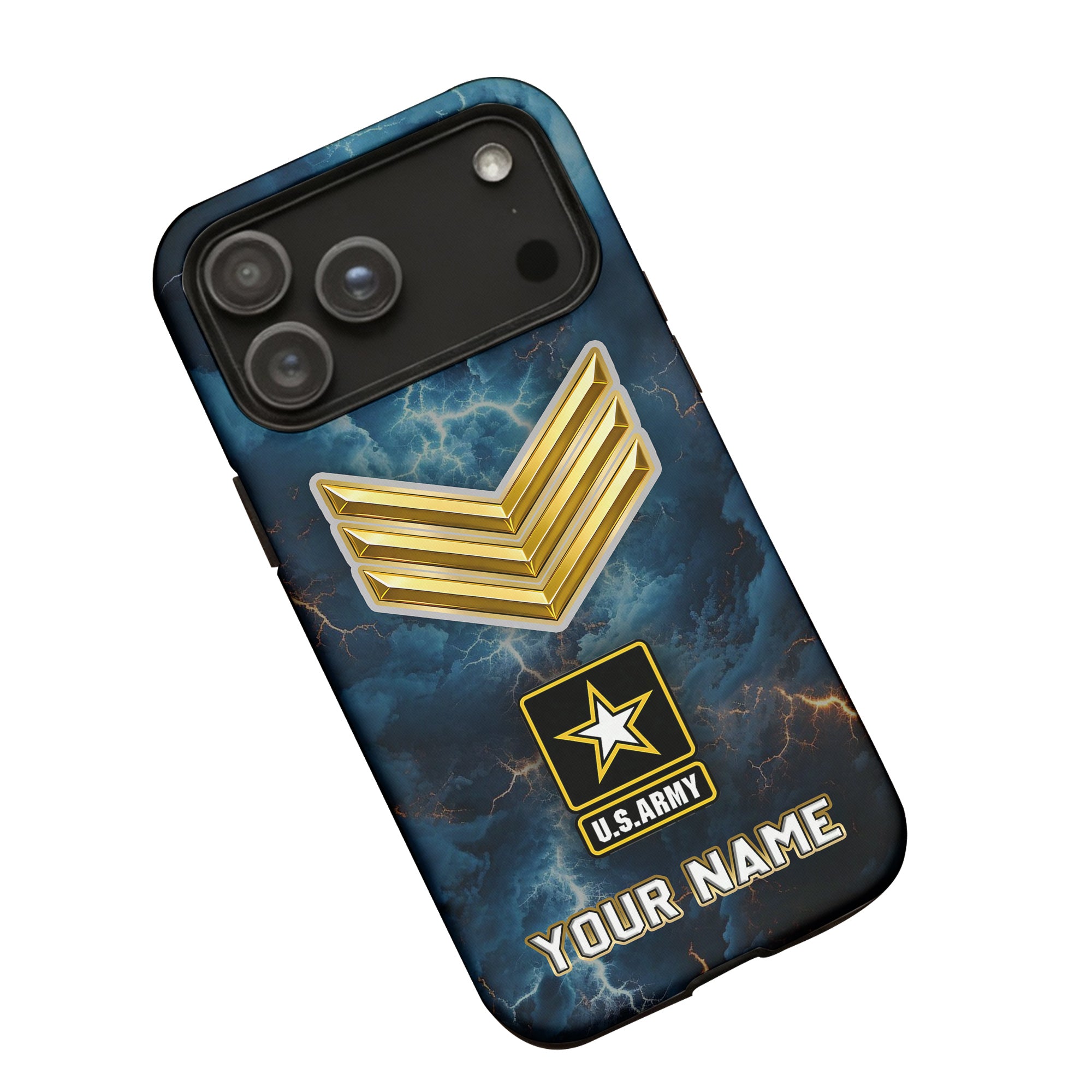 Storm Forged Army Legacy Personalized Phone Case