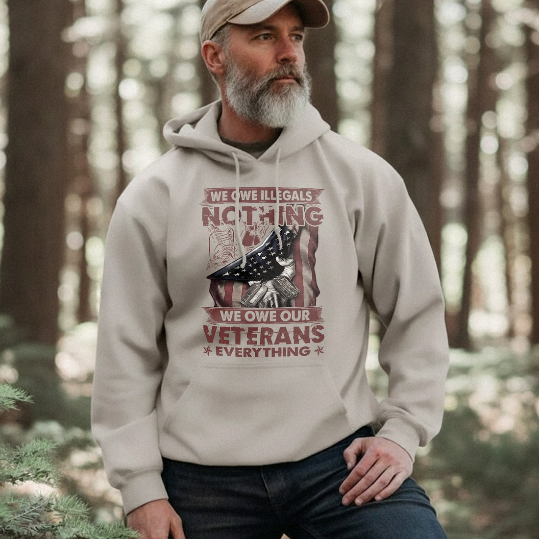 Honoring Our Veterans with Pride Gift Hoodie