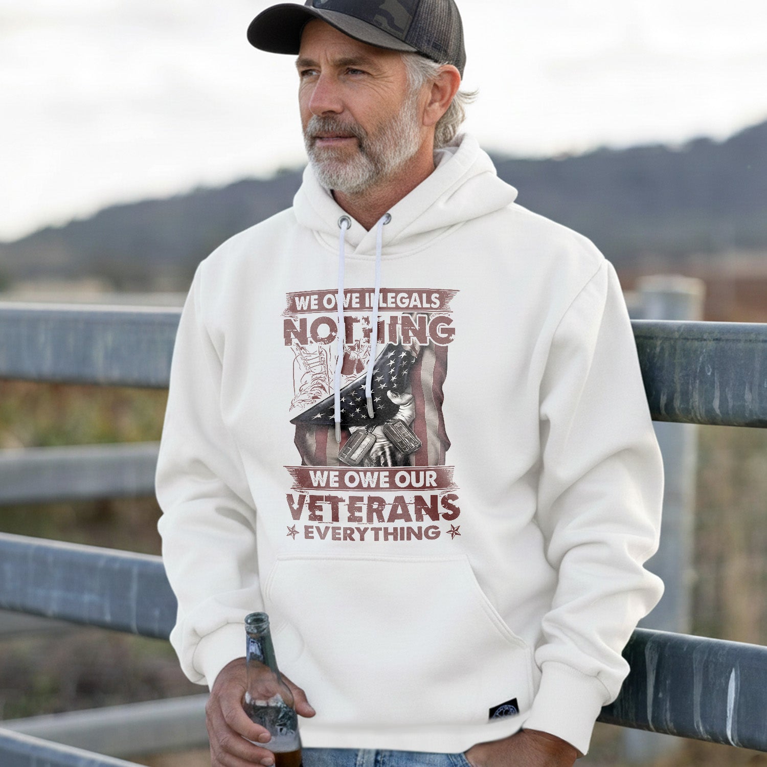 Honoring Our Veterans with Pride Gift Hoodie