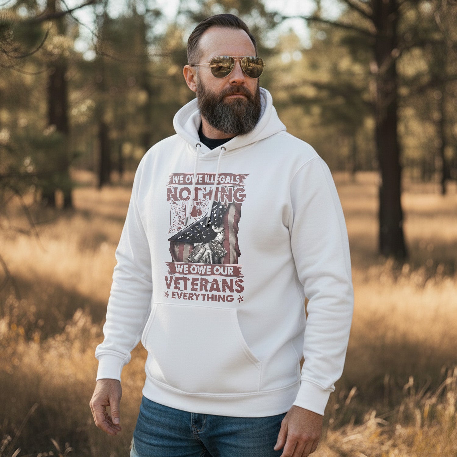 Honoring Our Veterans with Pride Gift Hoodie