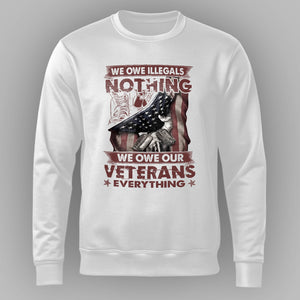 Honoring Our Veterans and Their Sacrifices Sweatshirt