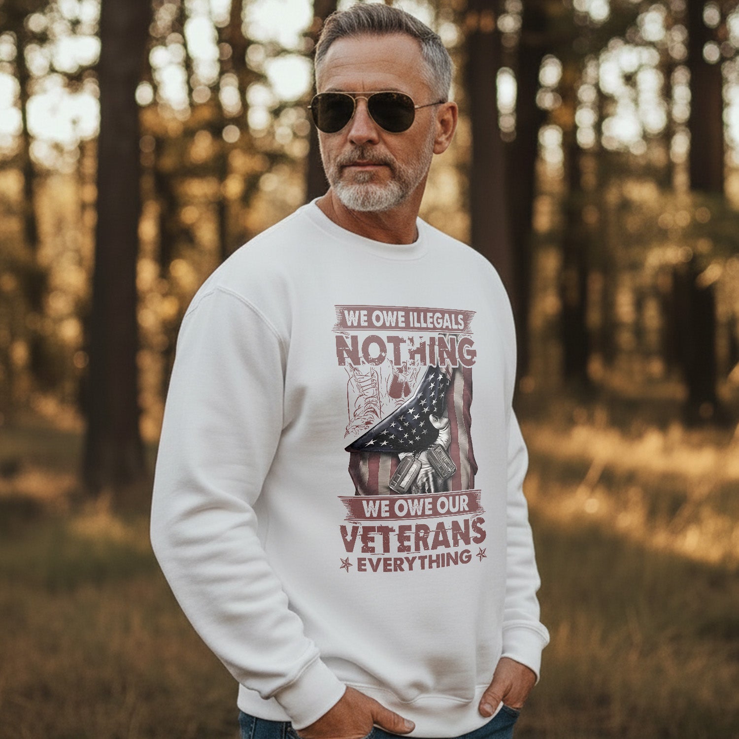 Honoring Our Veterans and Their Sacrifices Sweatshirt