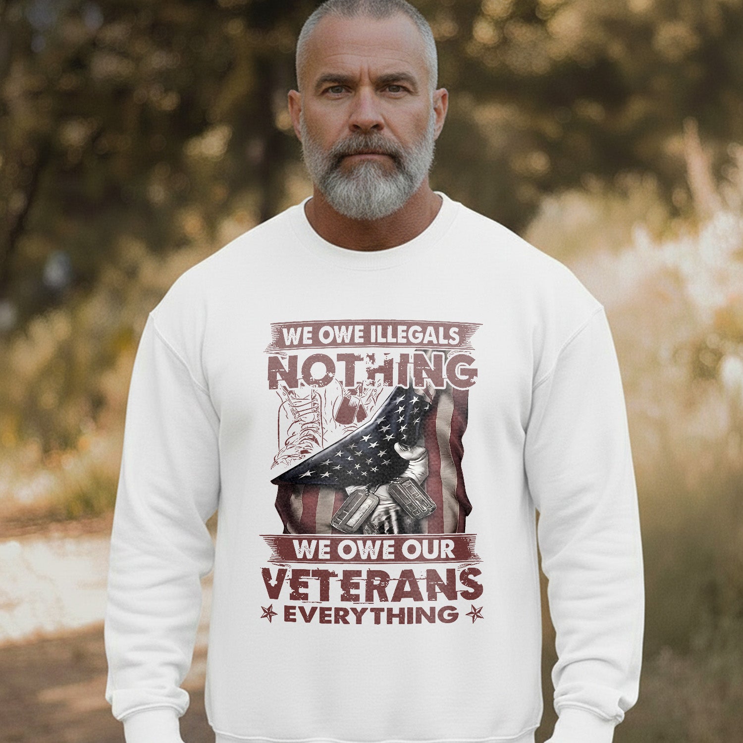 Honoring Our Veterans and Their Sacrifices Sweatshirt