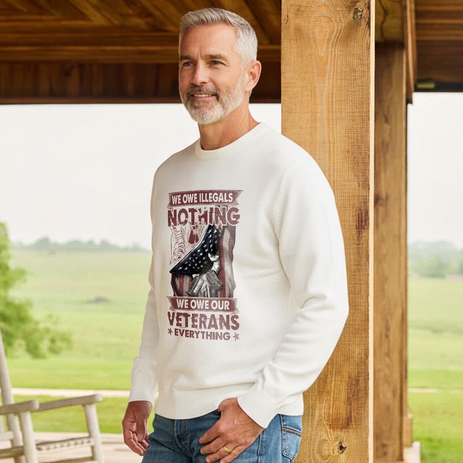 Honoring Our Veterans and Their Sacrifices Sweatshirt
