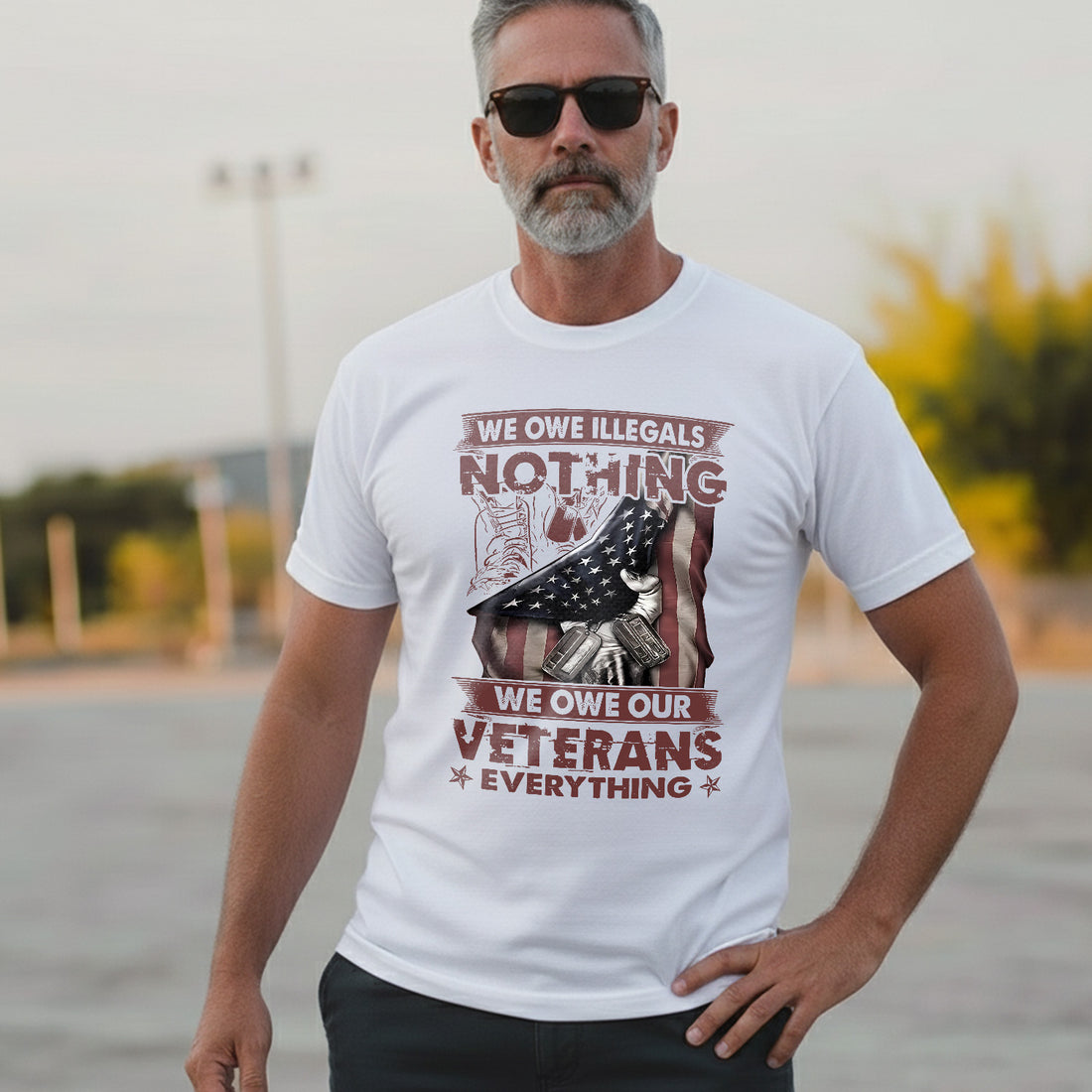 Honoring Our Veterans with Pride T-Shirt