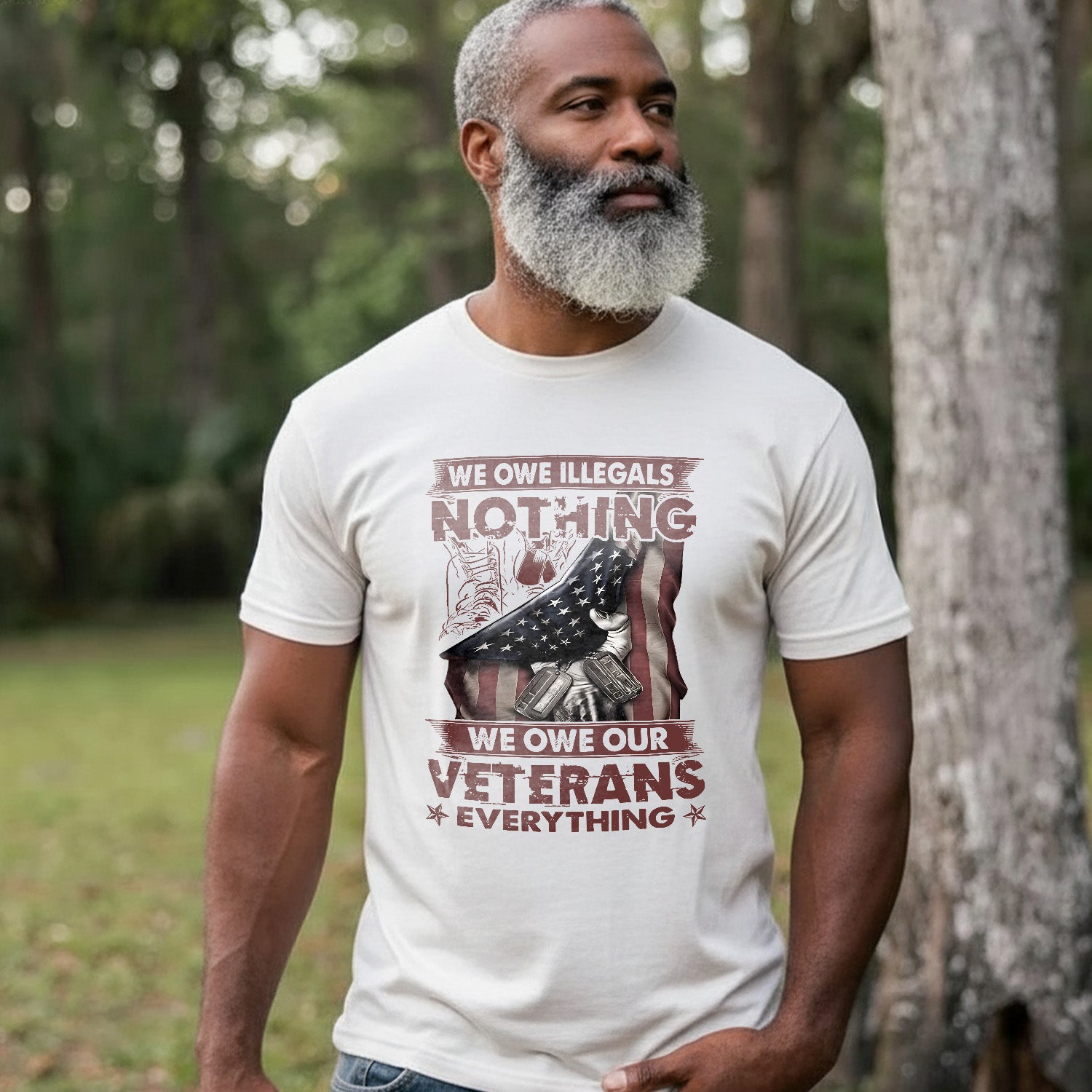 Honoring Our Veterans with Pride T-Shirt