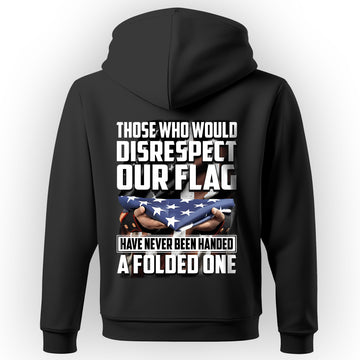 Honor and Respect for Our Flag Hoodie