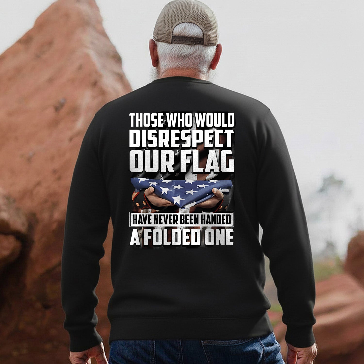 Respect the Flag's Honor Sweatshirt