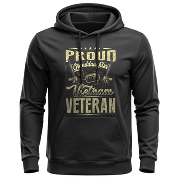 Proud Tribute to a Vietnam Veteran Granddaughter 2 Hoodie