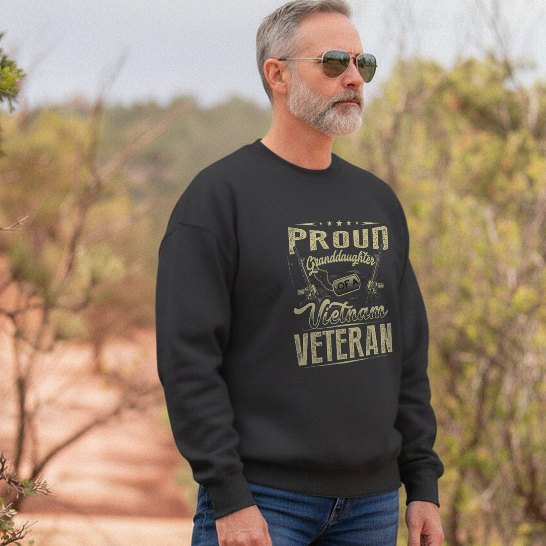 Special Proud Tribute to a Vietnam Veteran Sweatshirt