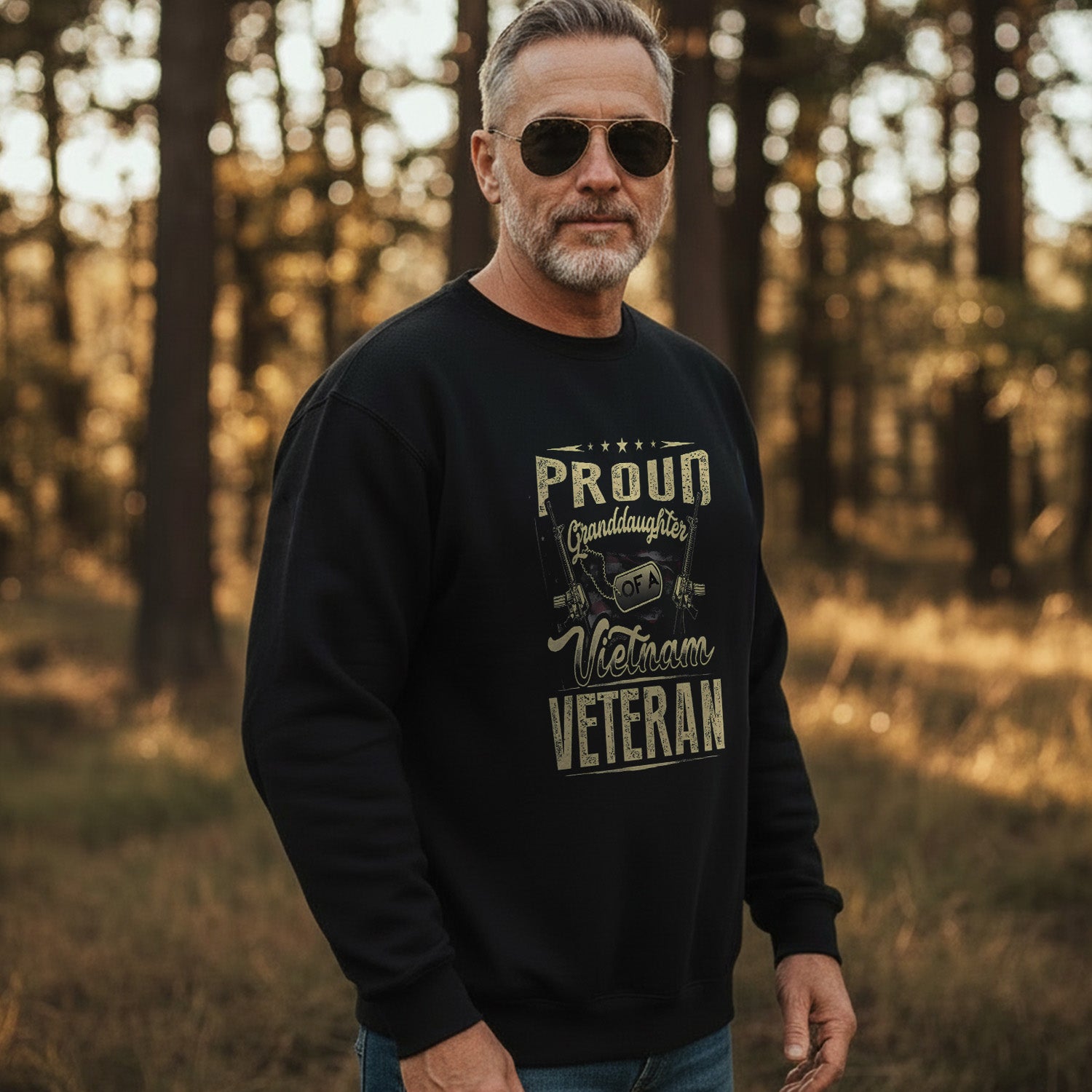 Special Proud Tribute to a Vietnam Veteran Sweatshirt