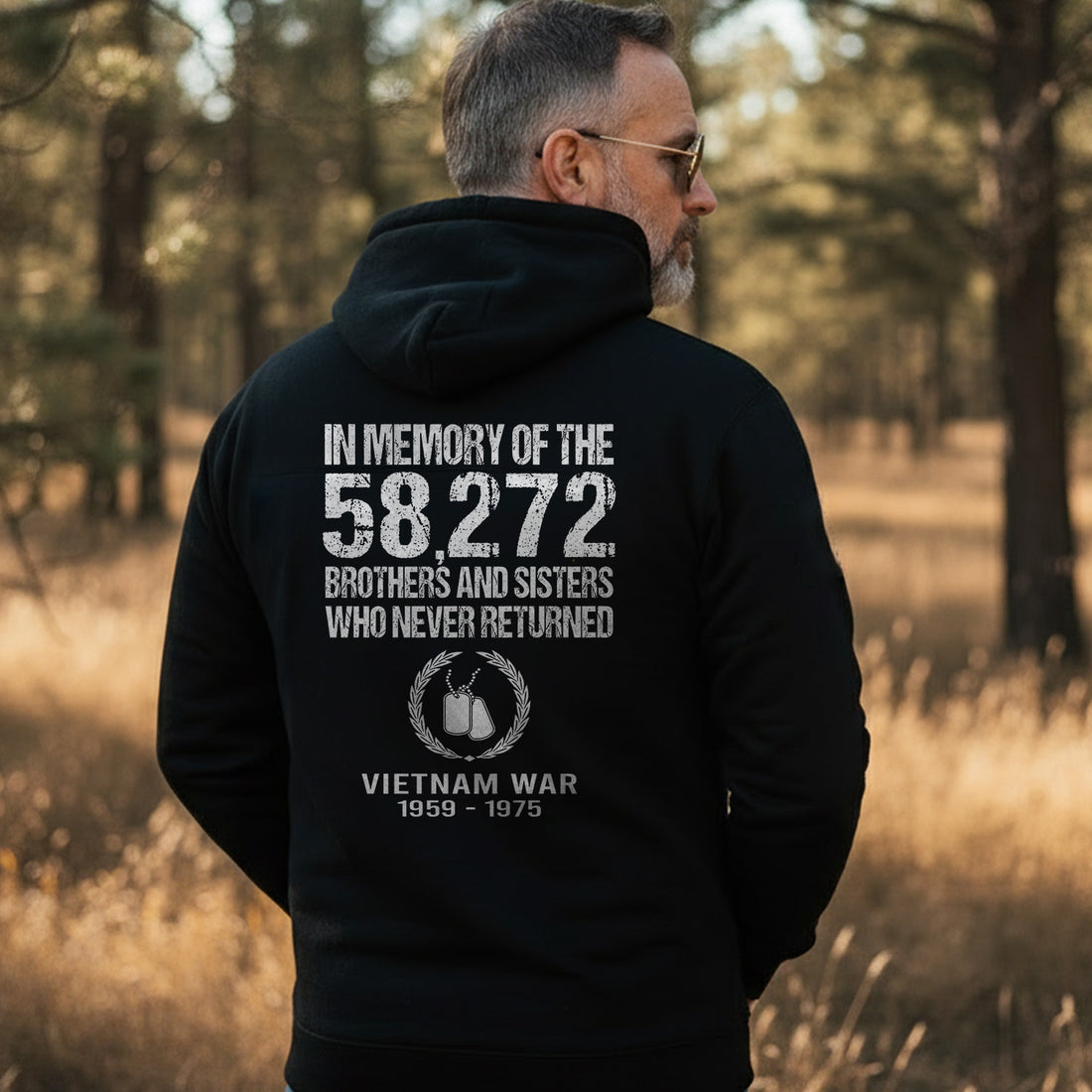 In Memory of Vietnam War Heroes Hoodie