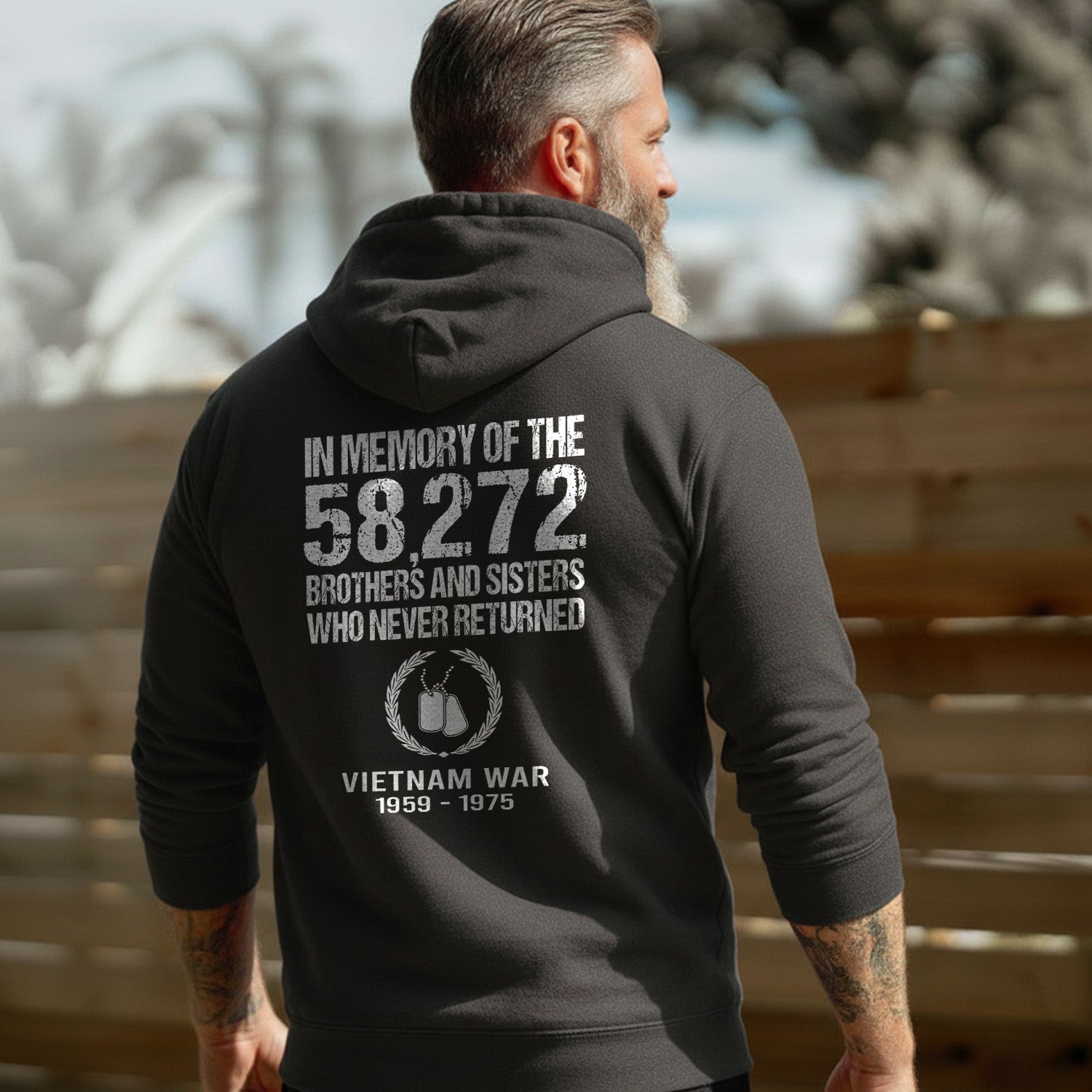 In Memory of Vietnam War Heroes Hoodie
