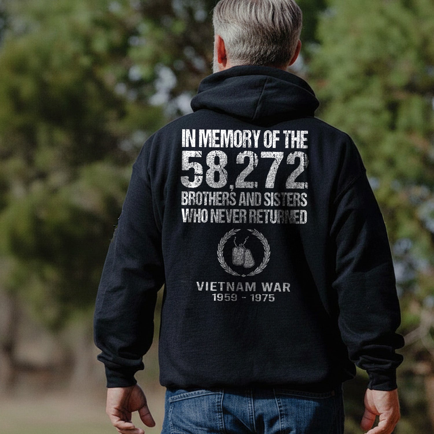 In Memory of Vietnam War Heroes Hoodie