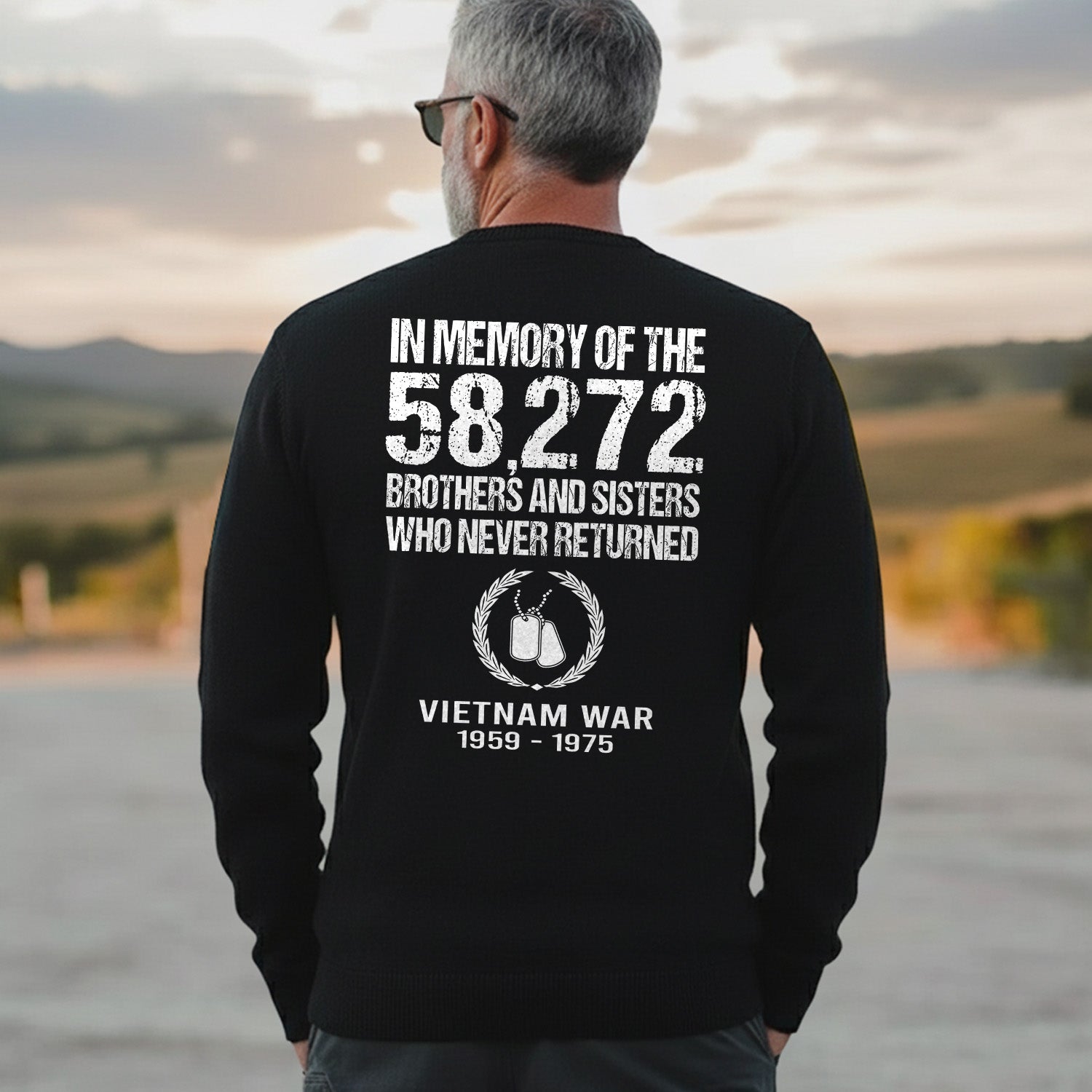 Honoring Vietnam War Heroes Sweatshirt