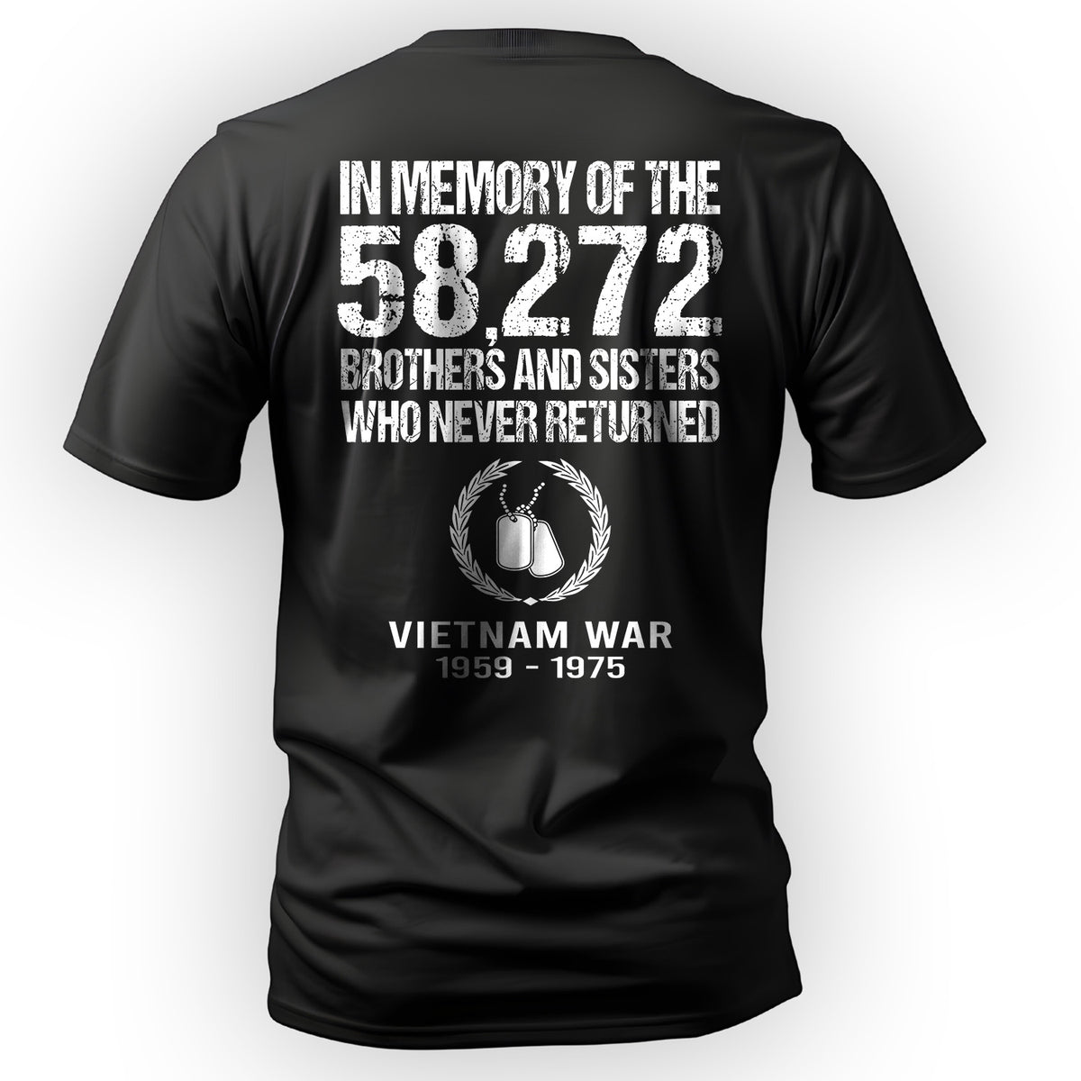 In Honor of Vietnam War Heroes T-Shirt Main image