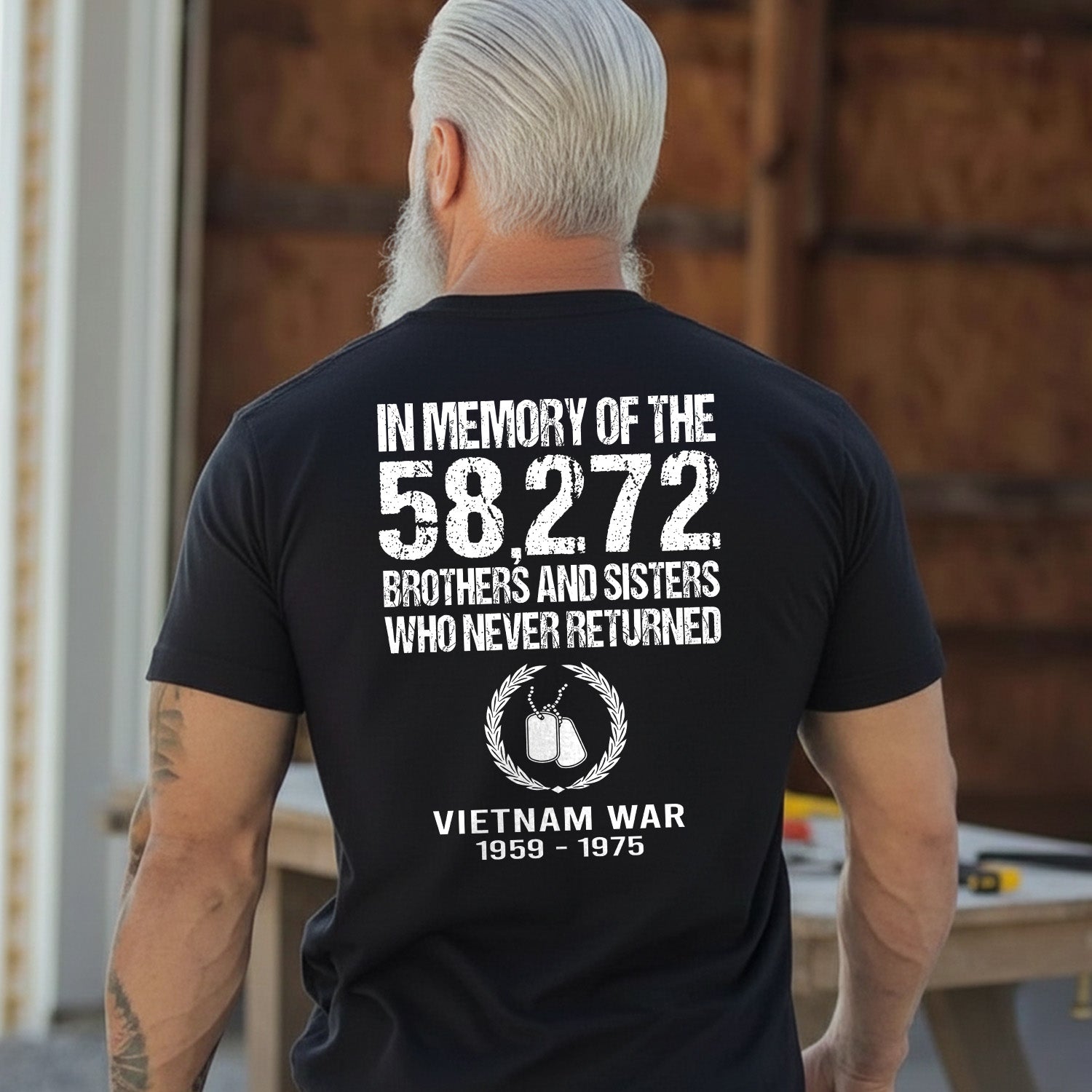 In Honor of Vietnam War Heroes T-Shirt Secondary image