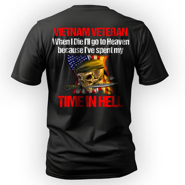 Proud Vietnam Veteran Tribute T-Shirt
