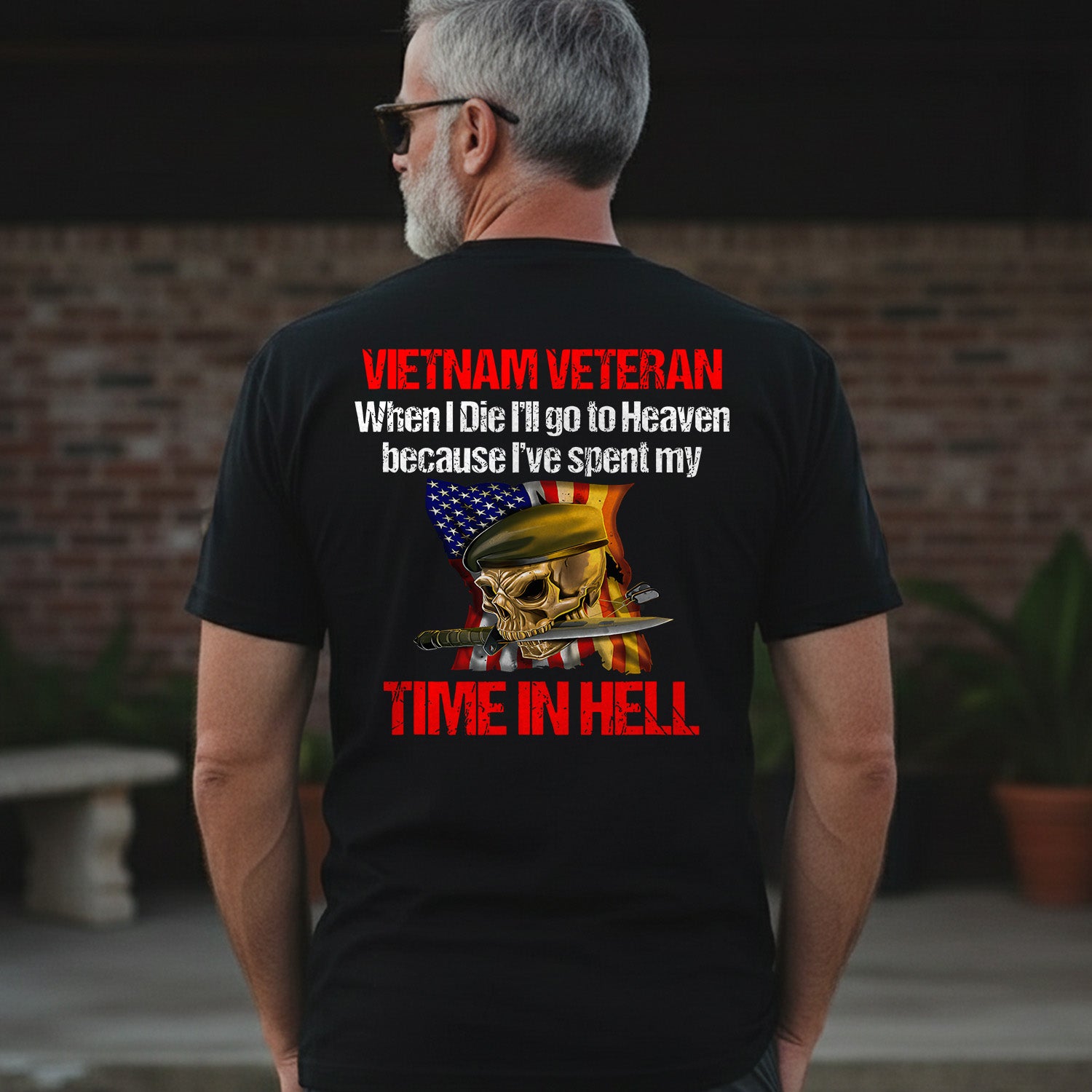 Proud Vietnam Veteran Tribute T-Shirt