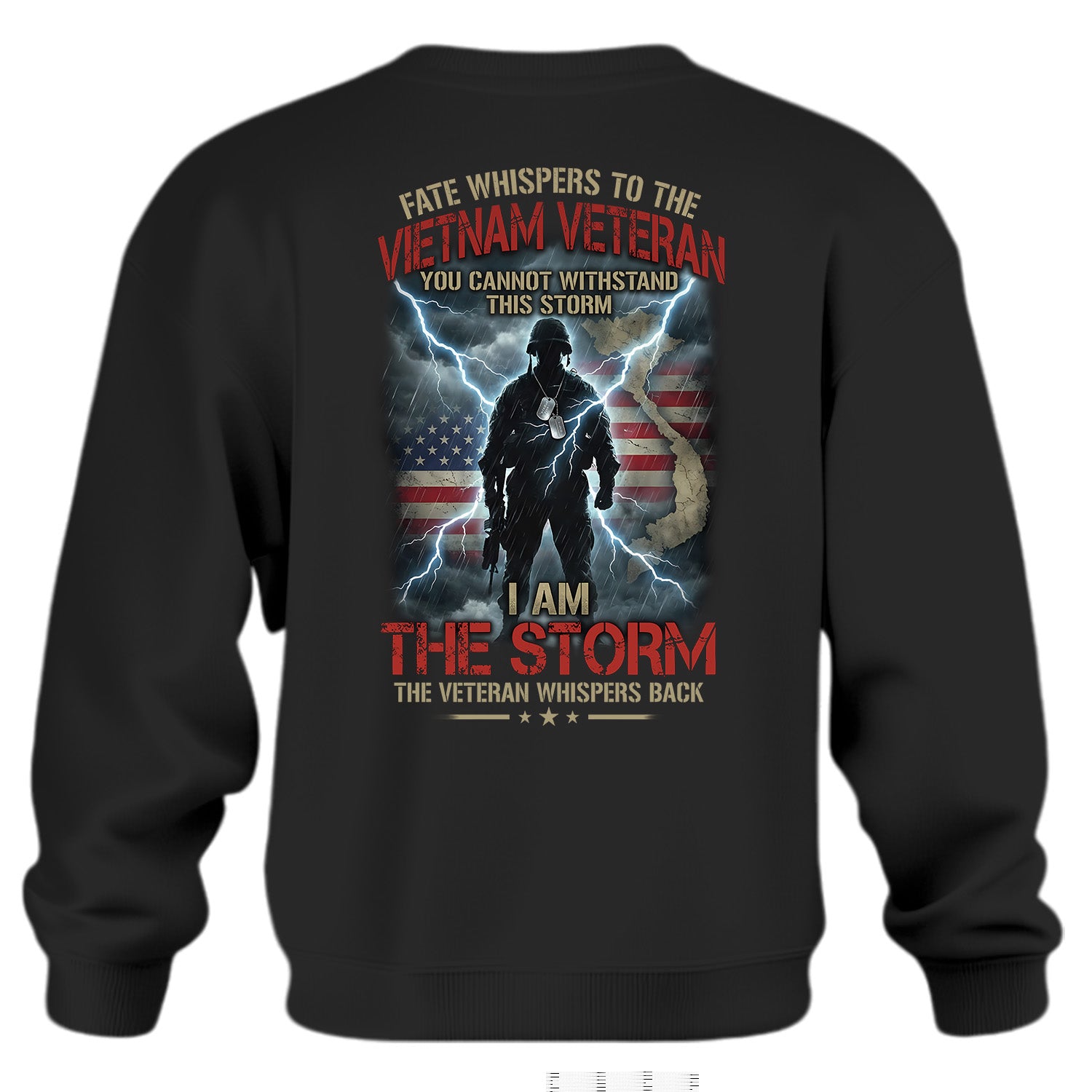 Honor the Vietnam Veteran's Resilience Sweatshirt