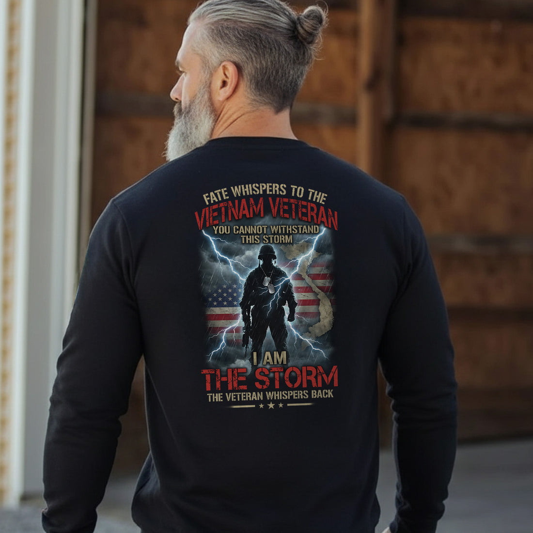 Honor the Vietnam Veteran's Resilience Sweatshirt