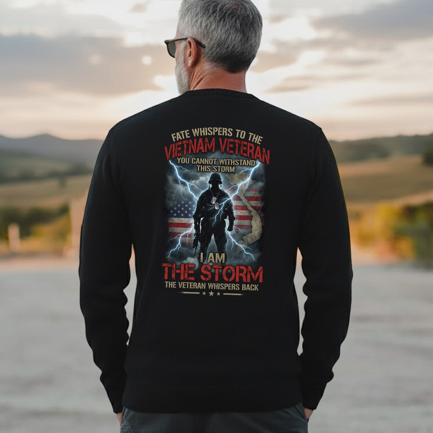 Honor the Vietnam Veteran's Resilience Sweatshirt