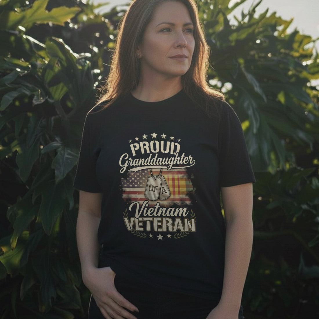 Proud Granddaughter of a Vietnam Veteran T-Shirt