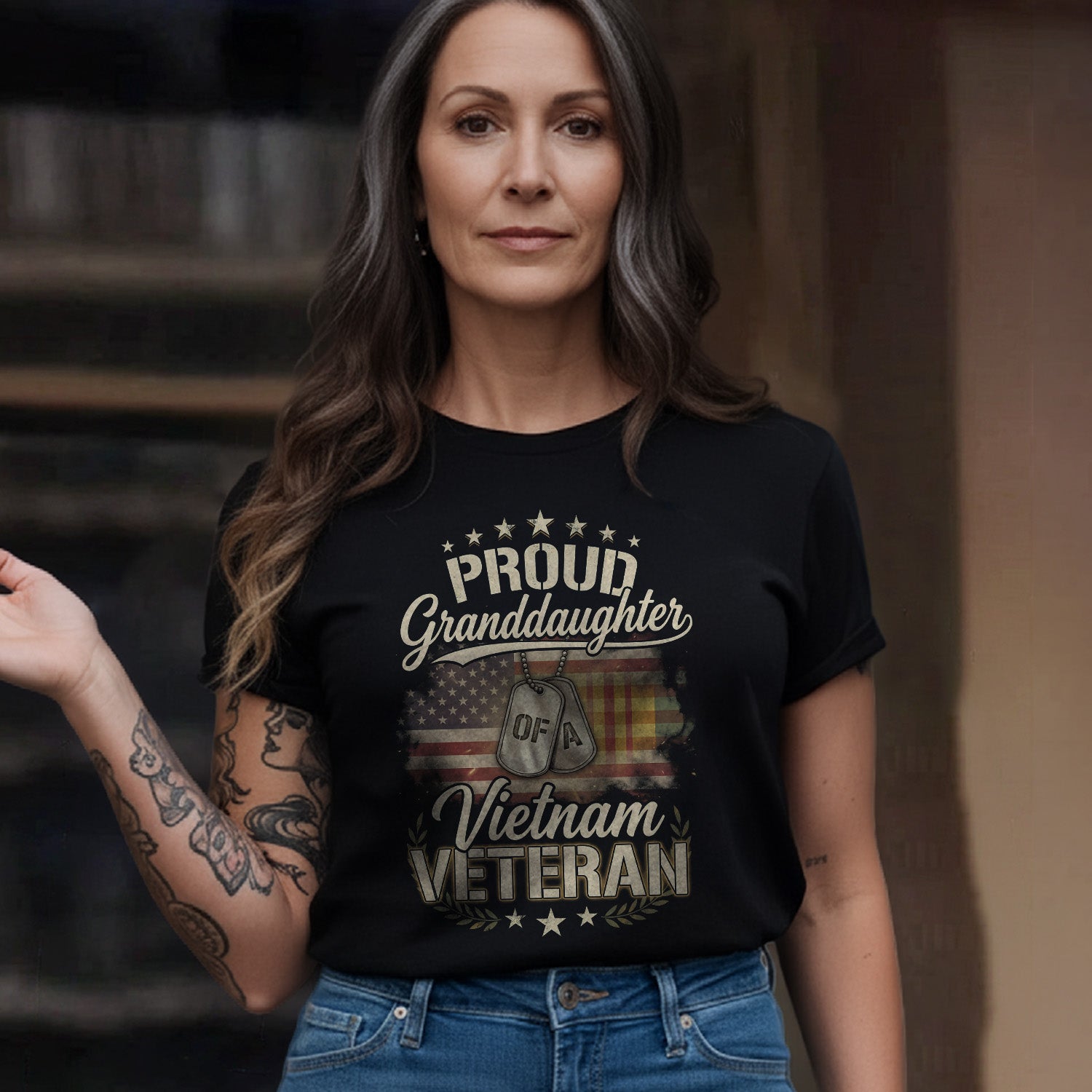 Proud Granddaughter of a Vietnam Veteran T-Shirt