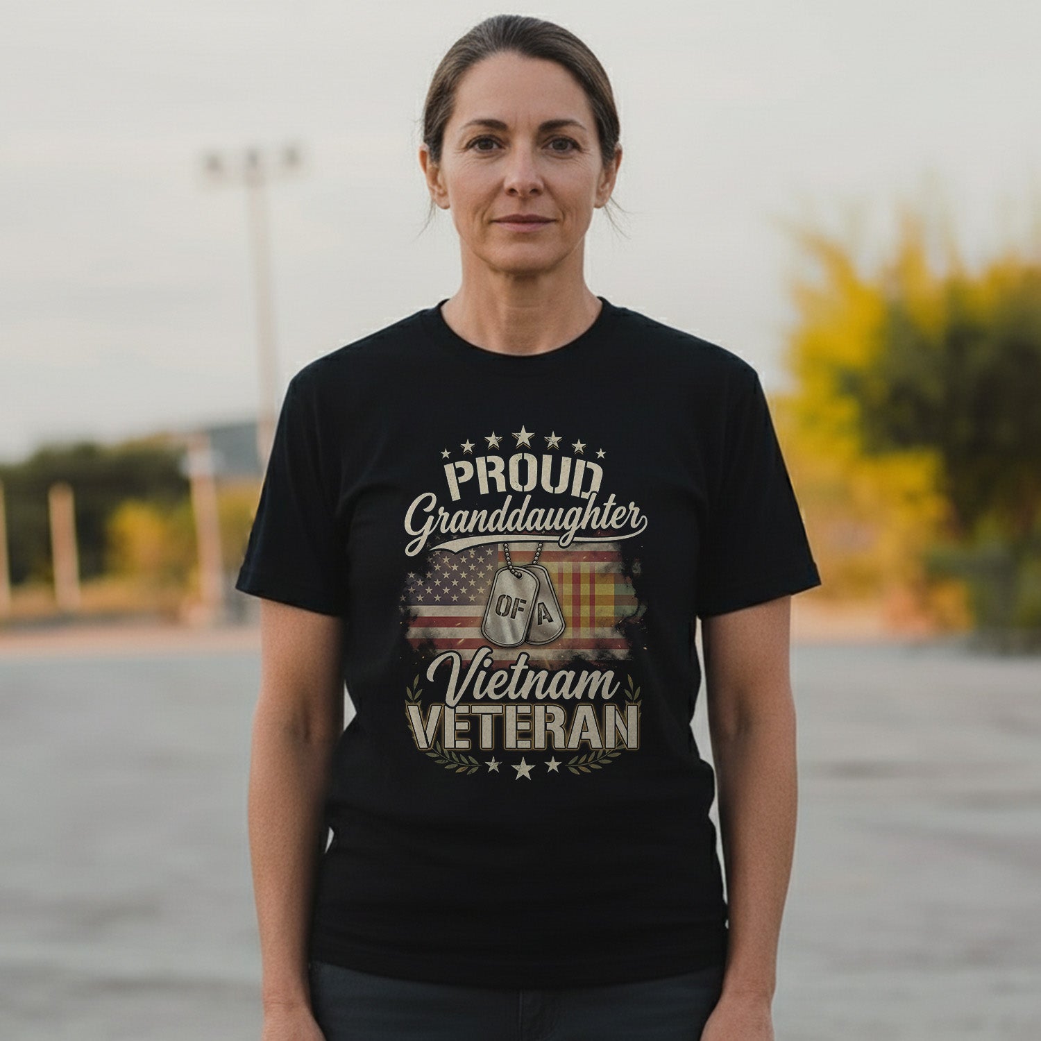 Proud Granddaughter of a Vietnam Veteran T-Shirt