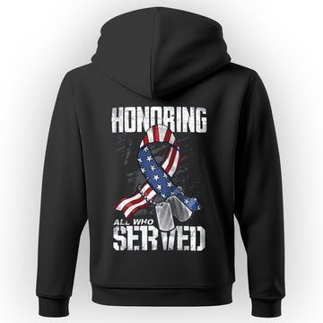 Honoring Those Who Served with Pride Hoodie