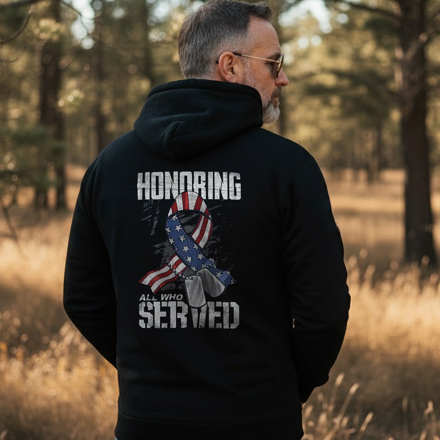 Honoring Those Who Served with Pride Hoodie