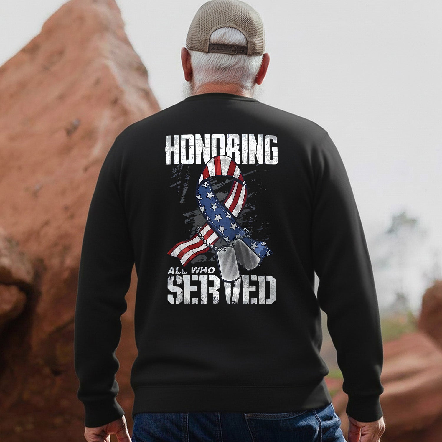Honoring Those Who Served Gift Sweatshirt