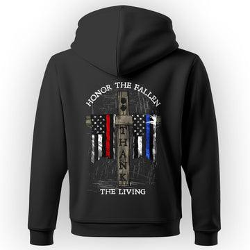 Honor the Fallen Tribute for Veterans Hoodie