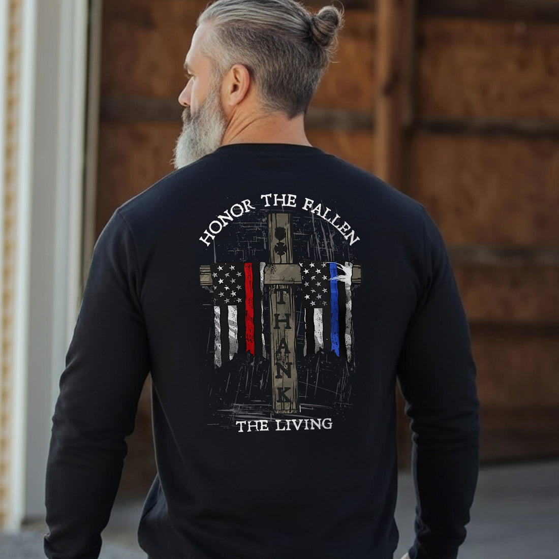 Honor the Fallen Celebrate the Living Sweatshirt