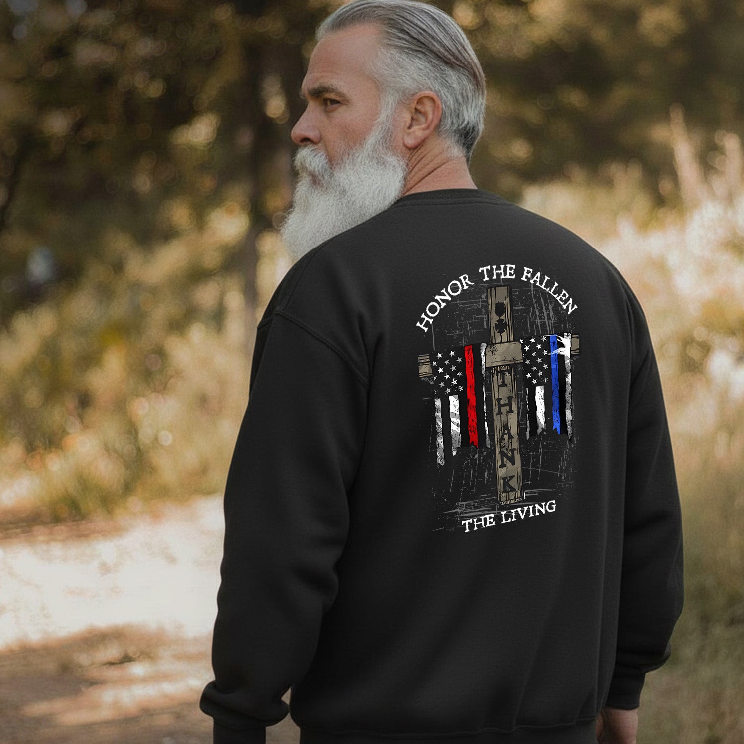 Honor the Fallen Celebrate the Living Sweatshirt
