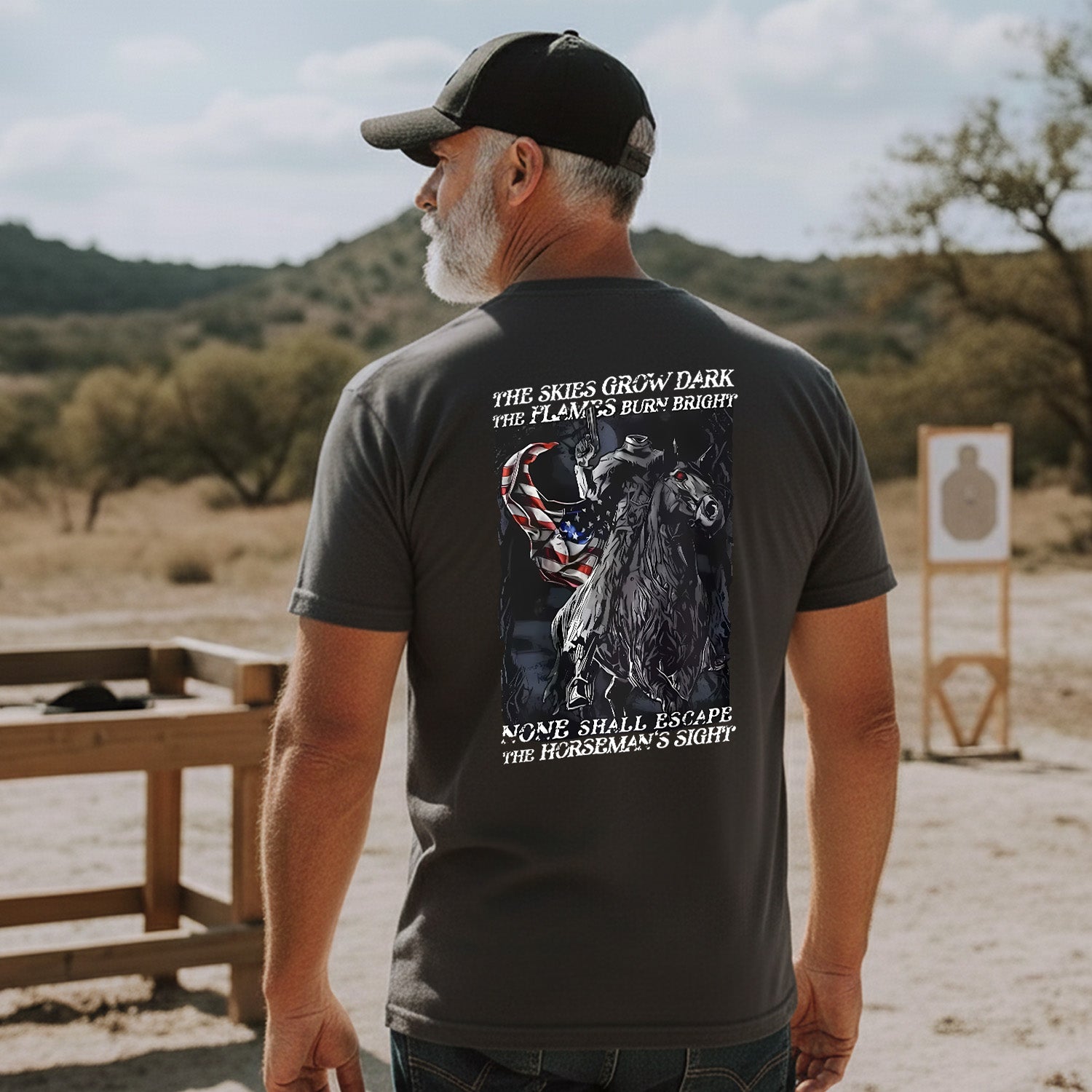 Dark Horseman Vigilante Spirit T-Shirt