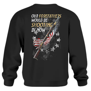 Patriotic Spirit for the Bold and Brave Sweatshirt