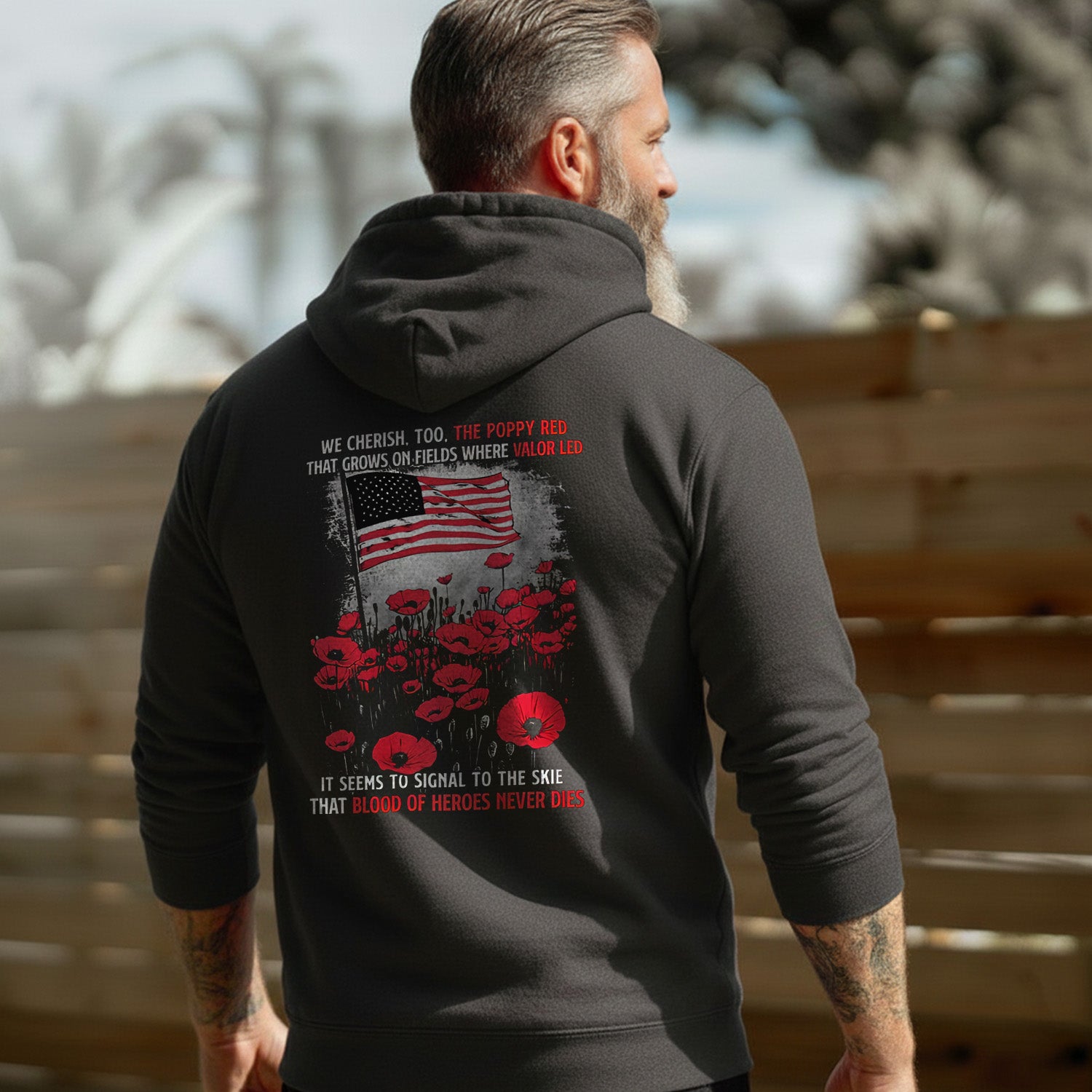 Honor and Remembrance of Our Heroes Hoodie