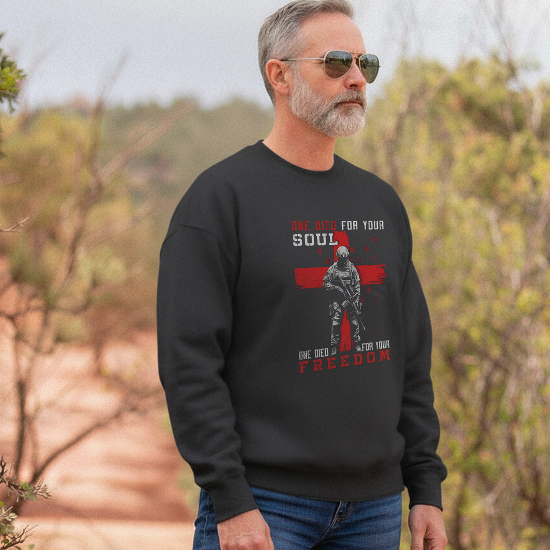 Heroic Tribute to Freedom and Sacrifice Sweatshirt