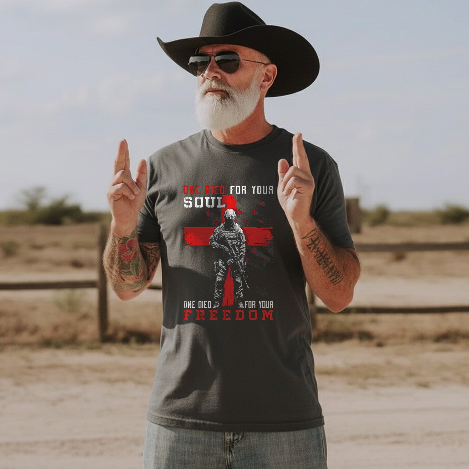 Honoring Sacrifice for Freedom T-Shirt