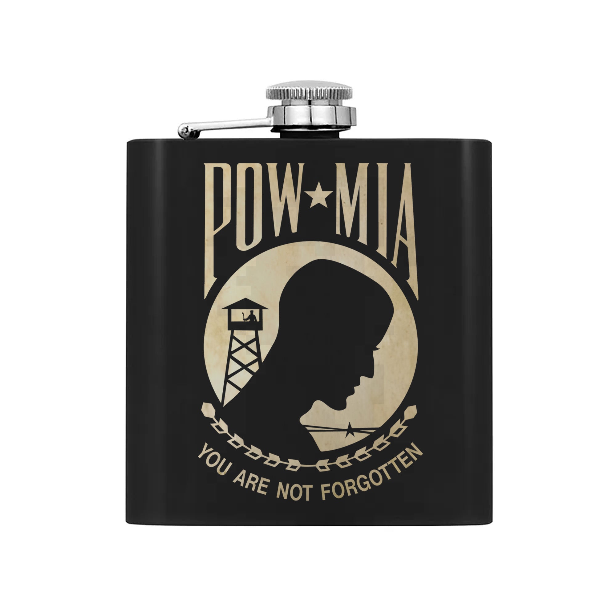 Honoring Those Who Are Not Forgotten Hip Flask Set
