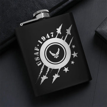 Air Force Heritage Gift Set Hip Flask Set