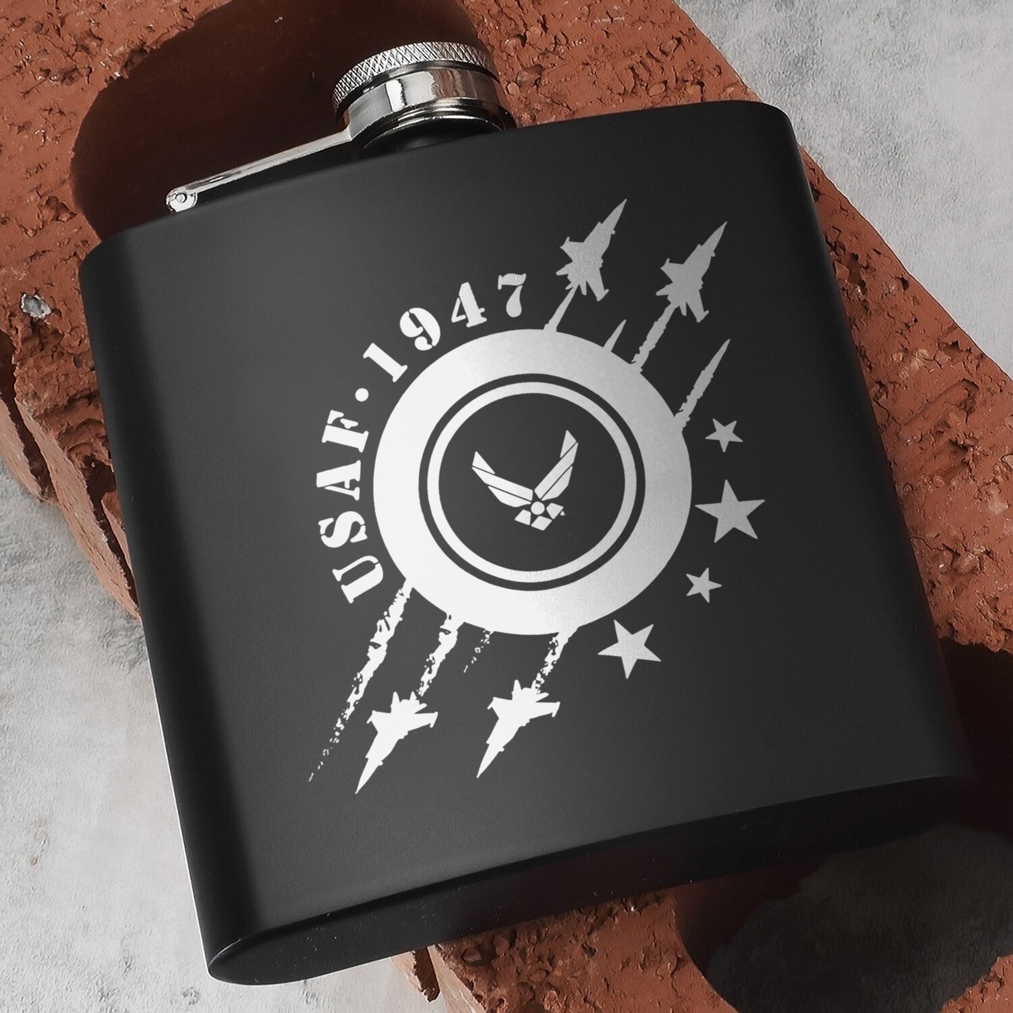 Air Force Heritage Gift Set Hip Flask Set