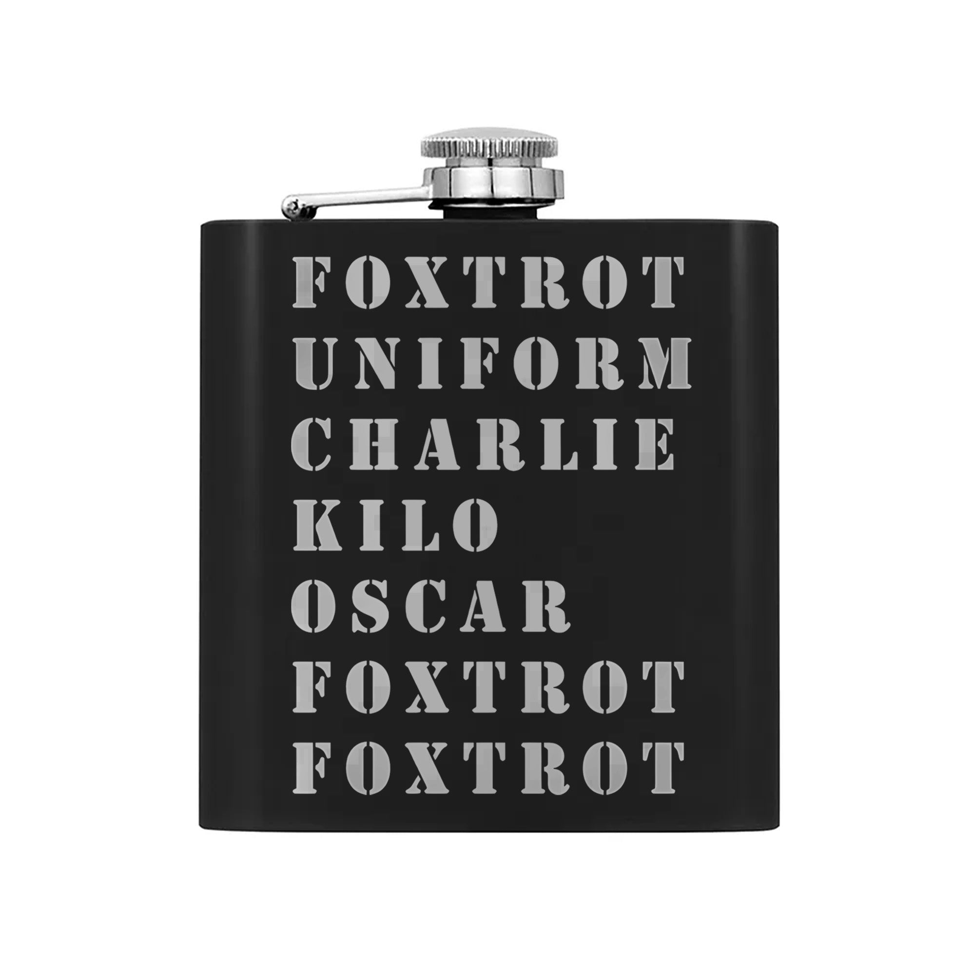 Bold Adventure Gift Set for Him Hip Flask Set