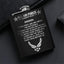 Proud Tribute to Air Force Service Hip Flask Set