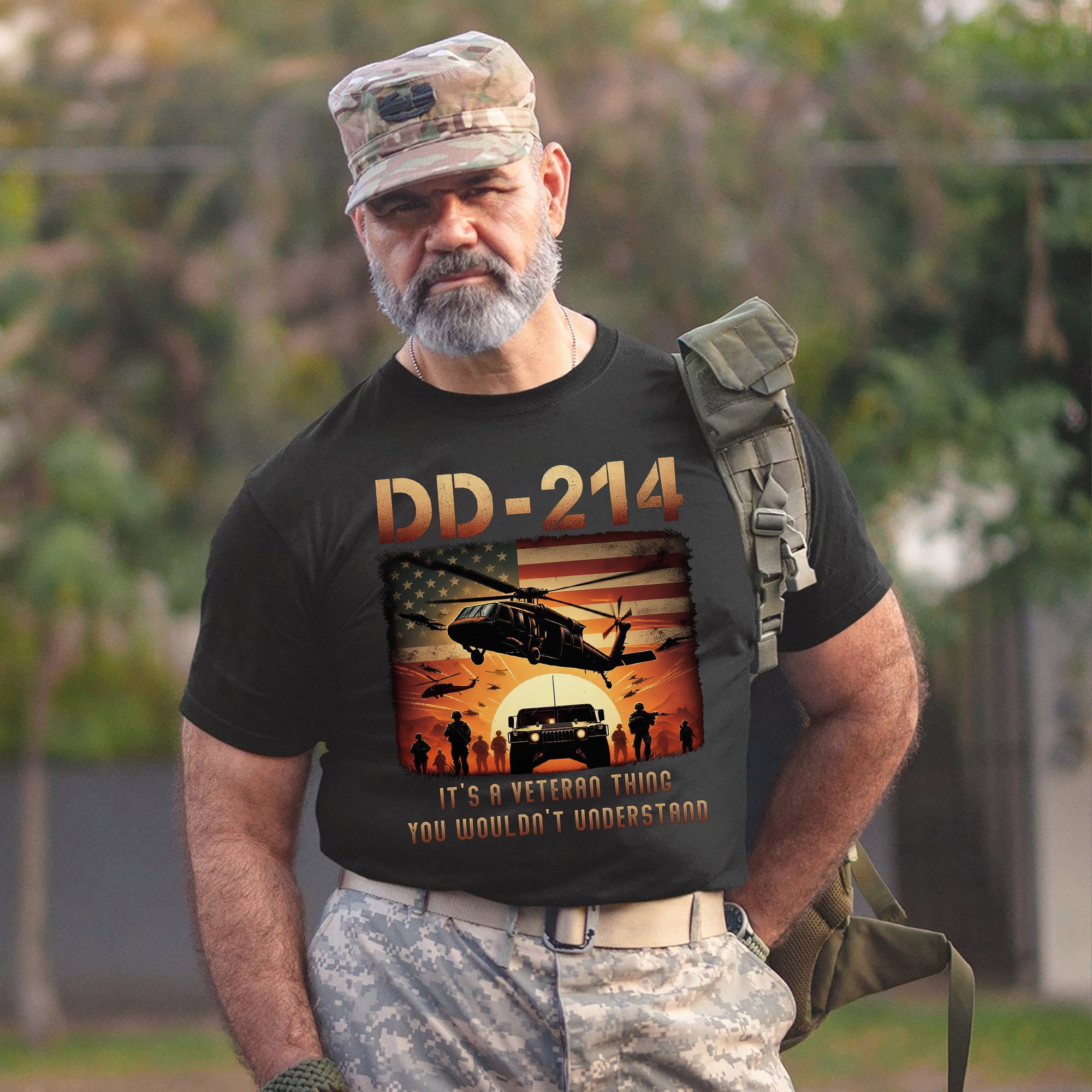 DD 214 It’s a Veteran Thing You Wouldn’t Understand US Military Pride T-Shirt